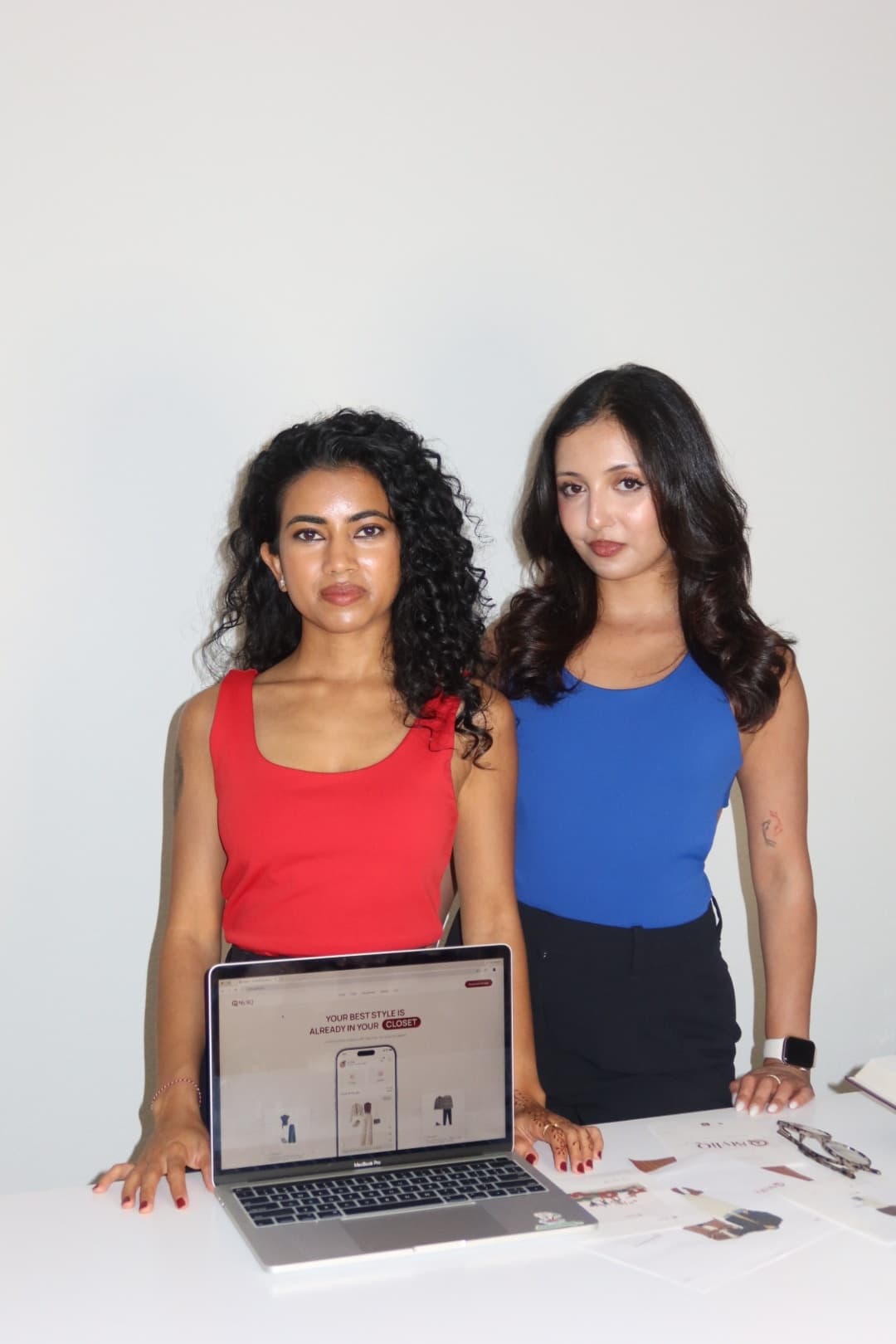 Priyanka Dahal and Rojeena Thapa